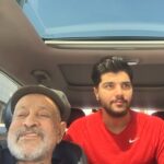 Sina Mehrad Instagram - با پدر بزرگِ عزيزم ، چهارشنبه سوری