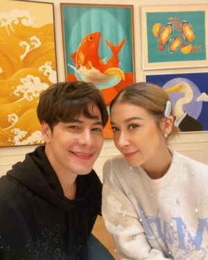Siwat Chotchaicharin Instagram - Date night ❤️🍭🍧🍓