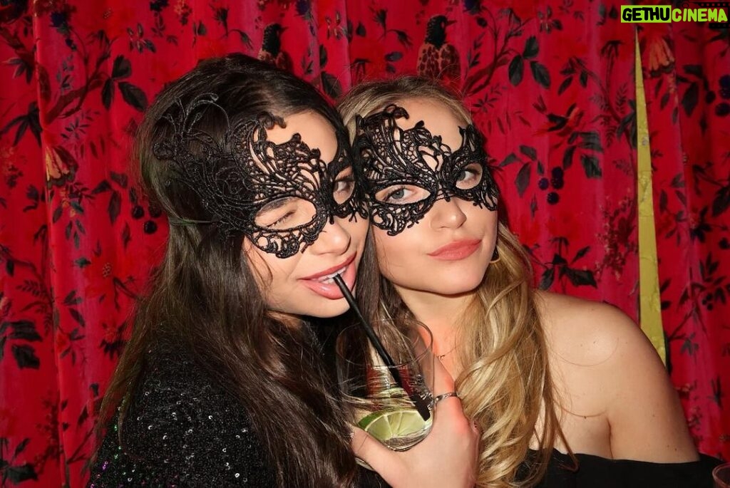 Sky Katz Instagram - sister masquerade 🥂