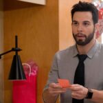 Skylar Astin Instagram - It’s the VALENTINE’S DAY episode of @sohelpmecbs There’s a firewall, we finally meet Susan’s fiancé Peter, and OH MY GOD IS THAT A DEAD BODY?!?! 😵 9/8c on @cbstv ❤️☠️🔥🕵🏻‍♂️