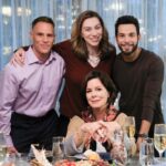 Skylar Astin Instagram - It’s Thanksgiving for the Wrights, and we finally get a hold of Lawrence. Swipe to see the whole fam! 🍁