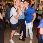 Skylar Astin Instagram - OG Seymour #GroffSauce & the Spring Awakening fam came to the shop, and my heart is filled to the brim! Love these people so much 💙 Little Shop of Horrors (Westside Theatre)