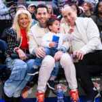 Skylar Astin Instagram - Nothing better than Knicksmas at @thegarden 💙🧡❤️ Madison Square Garden