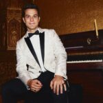 Skylar Astin Instagram - Act One 🤍🖤 📸 @_heather_moore United Palace