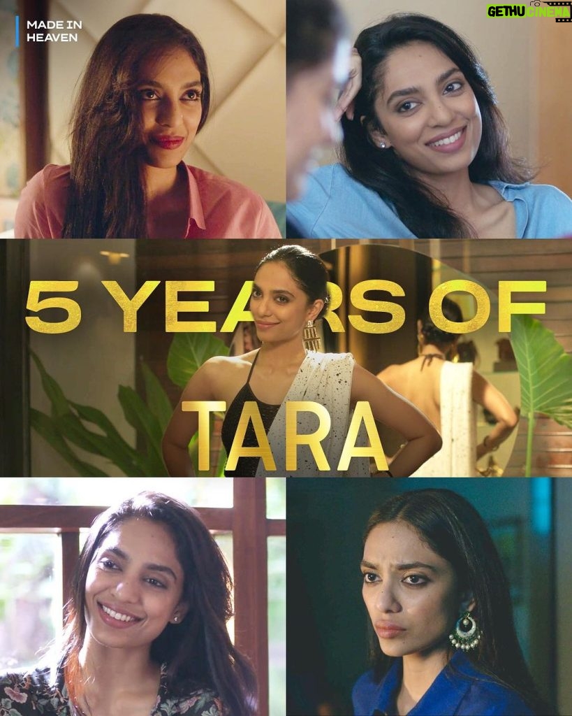 Sobhita Dhulipala Instagram - 5 years of Tara. 5 years of MIH S1. ❤️‍🔥 @primevideoin @tigerbabyofficial @excelmovies
