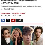 Sofia Carson Instagram - The Life List. . . Coming soon 🌹 To the iconic Connie Britton♥️ I’m so happy to be on this journey together…@conniebritton To the amazing Kyle and Sebastian, I can’t wait to bring this story to life by your side. @kyleallenofficial @sebastiandesouza Here we go…♥️