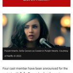 Sofia Carson Instagram - The Life List. . . Coming soon 🌹 To the iconic Connie Britton♥️ I’m so happy to be on this journey together…@conniebritton To the amazing Kyle and Sebastian, I can’t wait to bring this story to life by your side. @kyleallenofficial @sebastiandesouza Here we go…♥️
