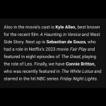 Sofia Carson Instagram - The Life List. . . Coming soon 🌹 To the iconic Connie Britton♥️ I’m so happy to be on this journey together…@conniebritton To the amazing Kyle and Sebastian, I can’t wait to bring this story to life by your side. @kyleallenofficial @sebastiandesouza Here we go…♥️