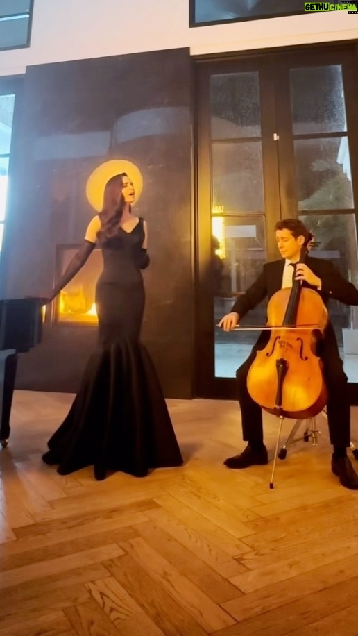 Sofia Carson Instagram - The cello version. . .#JokesOnMe ❤‍🩹