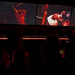 Solange Instagram - In Service to Whom (2023) 84 minutes A four-act performance Sound, Video projection, Scenography, Archival Collection 24 screens, 4 channels Volume Fest at Art Gallery of NSW