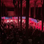 Solange Instagram - In Service to Whom (2023) 84 minutes A four-act performance Sound, Video projection, Scenography, Archival Collection 24 screens, 4 channels Volume Fest at Art Gallery of NSW