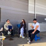 Son Suk-ku Instagram - 촬영장 티타임