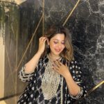 Sonarika Bhadoria Instagram - 🥷🏼 Outfit : @shopmulmul Jewels : @adan_creation_