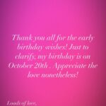 Sonu Kakkar Instagram - Thank you all for the early birthday wishes! Just to clarify, my birthday is on October 20th. Appreciate the love nonetheless! #sonukakkar #birthday #october20th