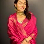 Sonu Kakkar Instagram - Saree…My fav attire💖 #sonukakkar #love #wearing #saree #indian #attire #traditional #look