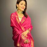 Sonu Kakkar Instagram - Saree…My fav attire💖 #sonukakkar #love #wearing #saree #indian #attire #traditional #look