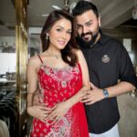 Sonu Kakkar Instagram - Happy Anniversary Love♥️ Love you the mostest most my world, my universe, my everything🤗