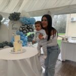 Sophia Grace Brownlee Instagram - rivers 1st bday 🩵🤍🩶