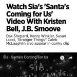 Sophia Lillis Instagram - Thanksgiving is for turkeys 🍗!! Merry Christmas! New @siamusic video out now! Had so much fun filming this! Check it out! 🎄🌲