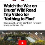 Sophia Lillis Instagram - Check out me and Planty in the new @thewarondrugs music video for “Nothing To Find,” directed by @benfeever ! Link in bio.