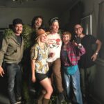 Sophia Lillis Instagram - It’s a wrap! On set of the new @thewarondrugs music video directed by @benfeever — coming soon! Thanks to DP @kaisaul, producer @itsmattday, “Planty” @Dadass_aol, production designer @mortalkomkat, and stylist @stylekouncil! Love these guy! Stay tuned.