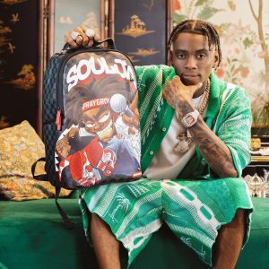 Soulja Boy Instagram - Soulja Boy x @sprayground collab launch tomorrow 🔥🤲🏾👀