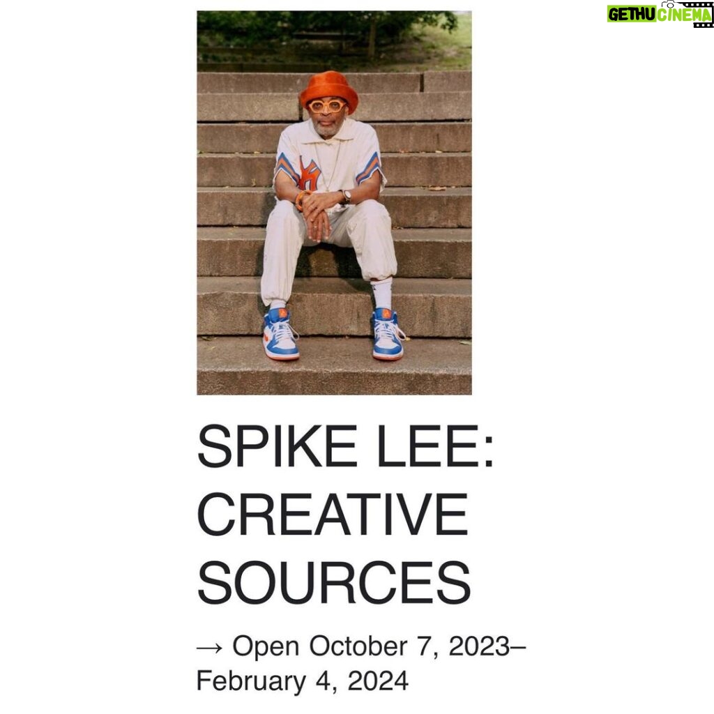 Spike Lee Instagram - We’re Open NOW Til’ February Click The Link In My Bio To Purchase Tickets #SpikeLeeBkM Brooklyn Museum