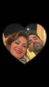 Sriti Jha Instagram - The Birju to my ganji chudail Kaise mujhe tum mil gaye ❤️ @arjitaneja I love you more every year 🫂🧿