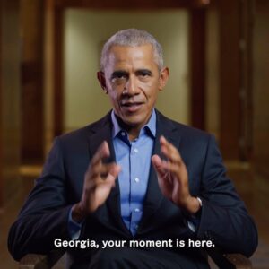 Stacey Abrams Instagram - When we vote early, we win. Georgians can seize this moment to elect leaders who will fight for our families and our children.
 
Thank you, President @BarackObama, for your continued support. Let’s get it done 🗳 staceyabrams.com/voting