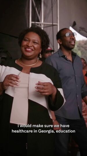 Stacey Abrams Instagram - It’s time for us to not just survive, but to thrive in the state of Georgia ✨