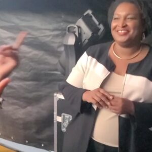 Stacey Abrams Instagram - This is not my first nor my last time at OneMusic Fest. I had so much fun with @jeezy and grateful to address so many Georgians to remind them to use our power starting Oct. 17. We are 8 days away from voting and 30 days to destiny. We are everywhere, all the time. And we are ready for real change. 

staceyabrams.com/vote