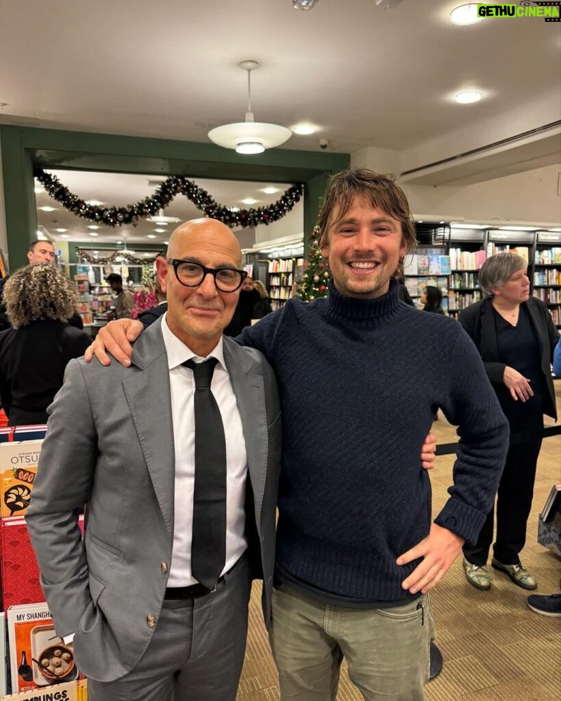 Stanley Tucci Instagram - So happy to have been at the Waterstones Christmas signing and so flattered by the turn out and to be in the company of the other authors! Buon Natale! 🎄 Waterstones Piccadilly
