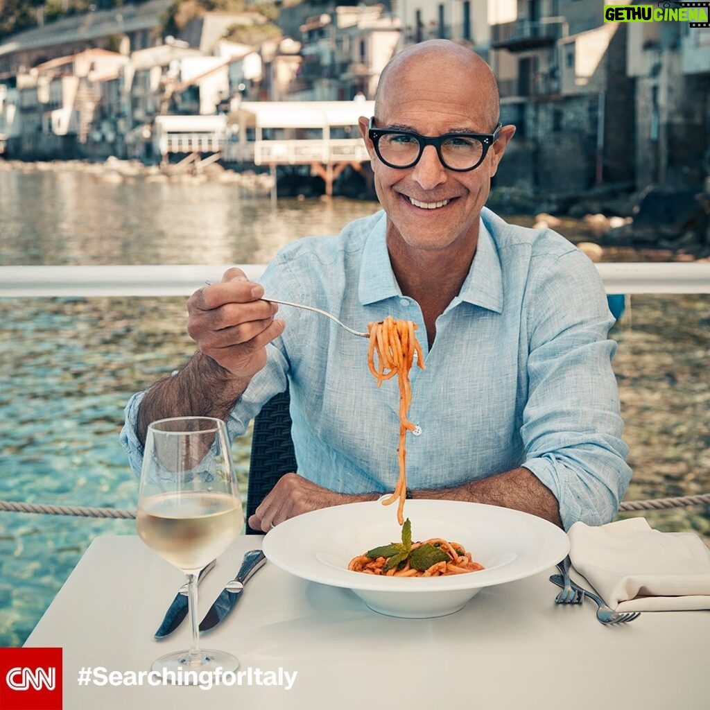 Stanley Tucci Instagram - The wild and rugged region of Calabria is known for its 500 miles of incredible coastline, sweet red onions and southern hospitality. It’s also Stanley Tucci’s ancestral homeland. Join Stanley, and his parents, for a trip to Calabria, this Sunday at 9p ET/PT on @CNN #SearchingforItaly