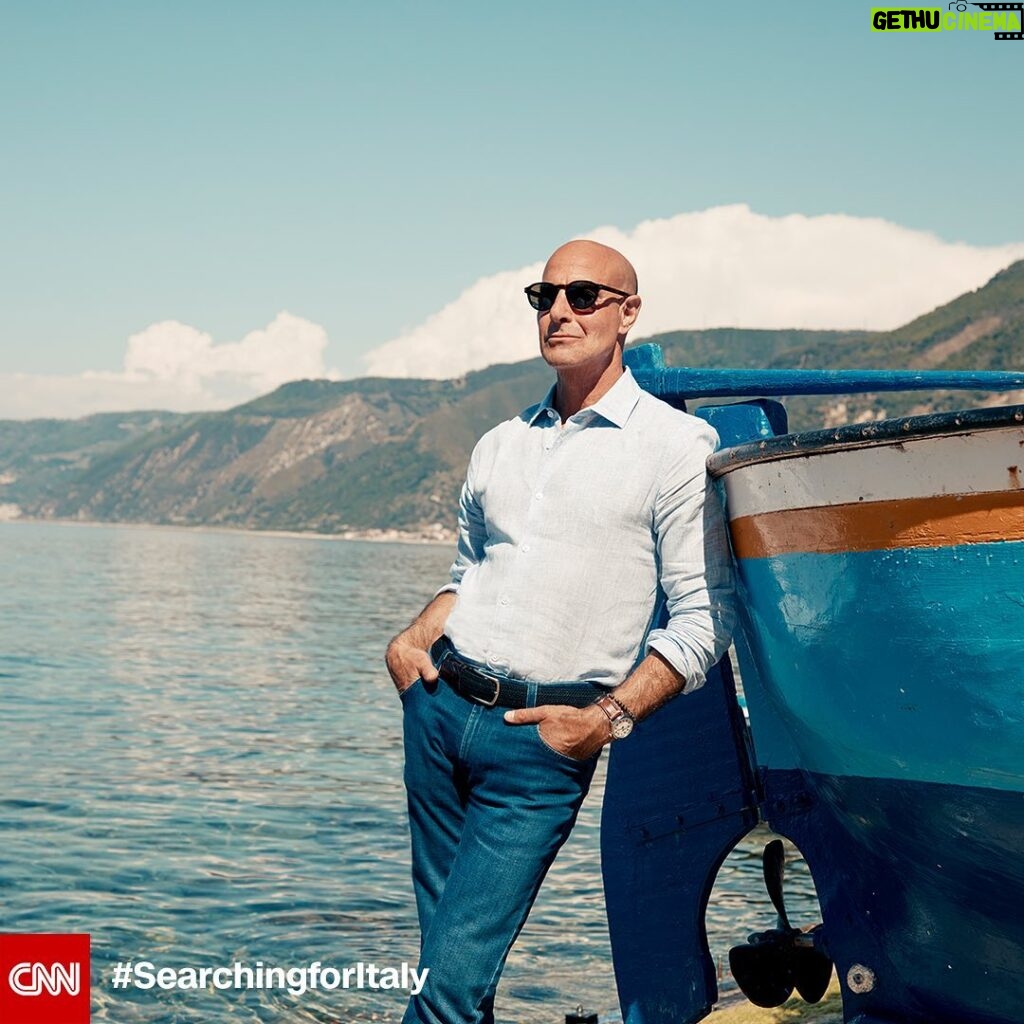 Stanley Tucci Instagram - The wild and rugged region of Calabria is known for its 500 miles of incredible coastline, sweet red onions and southern hospitality. It’s also Stanley Tucci’s ancestral homeland. Join Stanley, and his parents, for a trip to Calabria, this Sunday at 9p ET/PT on @CNN #SearchingforItaly