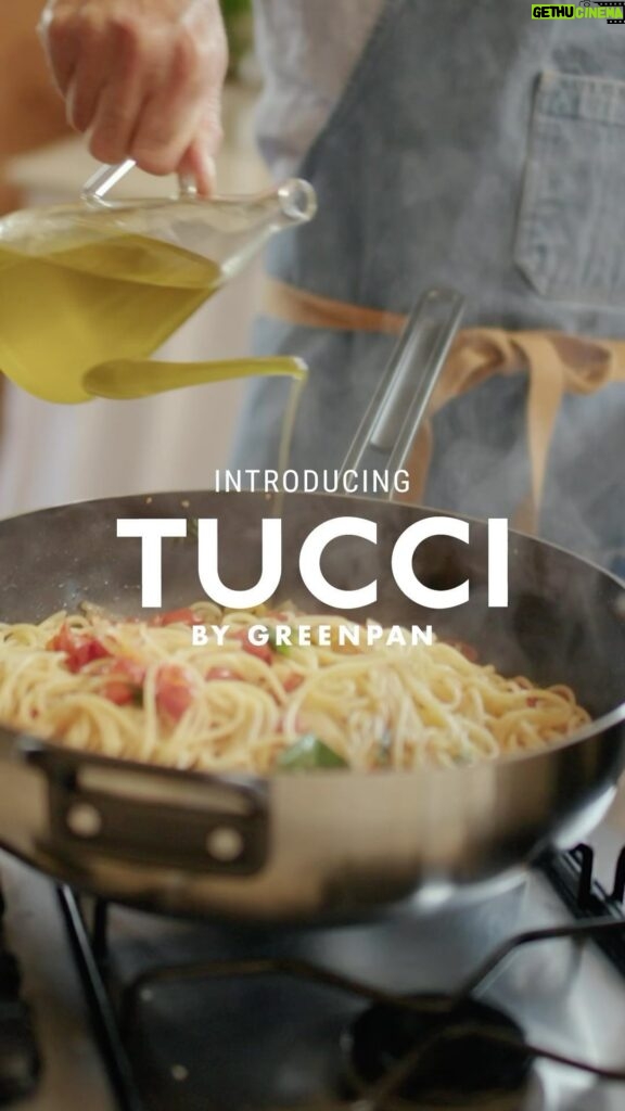 Stanley Tucci Instagram - AD. I am very excited to launch my new cookware line in partnership with GreenPan. ⁣⁣⠀ ⁣⁣⠀ My collection combines modern design with great performance. All the pieces are made in Italy and have thoughtful touches that are shaped by a long tradition of Italian craftsmanship. ⁣⁣⠀ ⁣⁣⠀ This is cookware that makes cooking easier and will help you enjoy your life through food. ⁣⁣⠀ ⁣⁣⠀ You’ll find my new collection available exclusively at Williams Sonoma.⁣⁣⠀ ⁣⁣⠀ Head to the link in my Bio to find out more. ⁣⁣⠀ @theoriginalgreenpan @williamssonoma