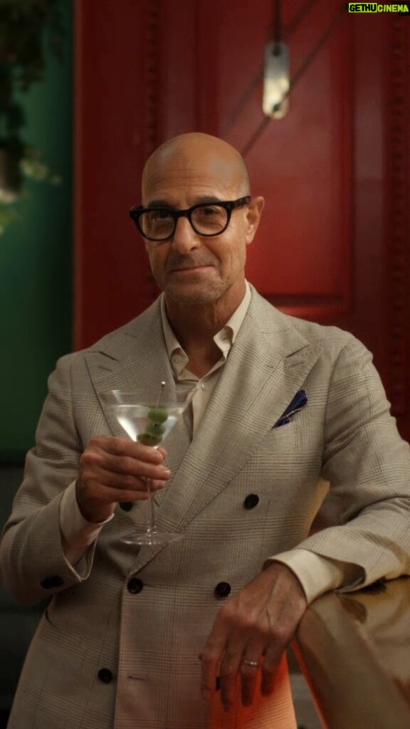 Stanley Tucci Instagram - #ad Turn heads. Cause a stir. That’s what happens when you order a @tanquerayusa No. TEN dirty martini. #MakeItAMartiniNight