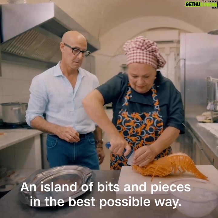 Stanley Tucci Instagram - Shepherds, Tuna, Bread, Lobster, Lamb and Honey... SARDINIA (for the US audience) 🇮🇹🐟🥖🐑🍯 sunday 9pm@ET/PT on CNN.