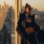 Stefanie Giesinger Instagram - anzeige | nyc 🪩✨ by @tonyamatyu New York, New York