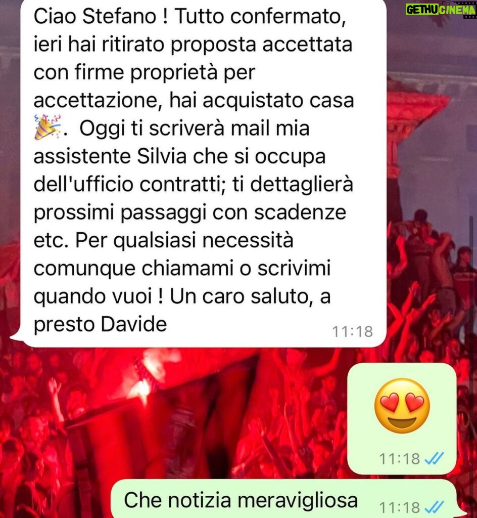 Stefano Lepri Instagram - È successo.. ha accettato la proposta e ho comprato casa a Milano.. ve l’ho detto che il mio futuro era qui 😝 trovate il video sul canale YouTube 😍