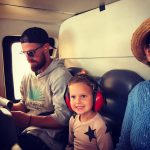Stephen Amell Instagram - I think my daughter enjoyed her first chopper ride. Vancouver, British Columbia