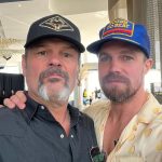 Stephen Amell Instagram - Went to my first Wrestlemania on April 1, 1990… I was a Hulk Hogan guy. Warrior beat him. Went again on March 17, 2002… I was still a Hulk Hogan guy. The Rock beat him. On April 3, 2016 I was in the house and all in on Triple H. Roman beat him. I am a huge Undertaker fan… I was front row on April 2, 2017 when Roman retired him. Basically… every Mania that I go to my heart gets ripped out and this weekend was no different. I didn’t think Cody was going to lose. Like… it didn’t cross my mind until my buddy Zaco brought it up as a possibility Sunday morning. All that being said… The @wwe are consistently the most thoughtful and generous people. This was legitimately one of the greatest weekends of my entire life. I am forever grateful to them. Like… how do you top this weekend? The answer: In a couple of years I get a Mania match and tell my son (he’ll be 3 or 4) that I’m going to win… then I’ll lose. Clean. And he’ll have his heart ripped out. That’ll top this weekend. Barely. Los Angeles, California