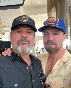 Stephen Amell Instagram - Went to my first Wrestlemania on April 1, 1990… I was a Hulk Hogan guy. Warrior beat him. Went again on March 17, 2002… I was still a Hulk Hogan guy. The Rock beat him. On April 3, 2016 I was in the house and all in on Triple H. Roman beat him. I am a huge Undertaker fan… I was front row on April 2, 2017 when Roman retired him. Basically… every Mania that I go to my heart gets ripped out and this weekend was no different. I didn’t think Cody was going to lose. Like… it didn’t cross my mind until my buddy Zaco brought it up as a possibility Sunday morning. 

All that being said… 

The @wwe are consistently the most thoughtful and generous people. This was legitimately one of the greatest weekends of my entire life. I am forever grateful to them. 

Like… how do you top this weekend? 

The answer: In a couple of years I get a Mania match and tell my son (he’ll be 3 or 4) that I’m going to win… then I’ll lose. Clean. And he’ll have his heart ripped out. That’ll top this weekend. Barely.
