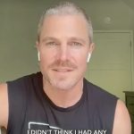Stephen Amell Instagram - My dude @stephenamell’s “Unbreakable moment” is a great reminder for one of the most important pillars to get through our #mentalhealth issues… human connection when you’re struggling (and even when you’re not). I call it leaning into your teammates. It costs zero dollars and has immediate benefits. This and so much more on this week’s Unbreakable: A Mental Health Podcast w @jayglazer wherever you get podcasts #arrow #heels