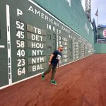 Stephen Amell Instagram - Boston!! You have my heart. Thank you for welcoming me to your city. Let’s go @bluejays — Fenway Park