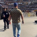Stephen Amell Instagram - Went to my first Wrestlemania on April 1, 1990… I was a Hulk Hogan guy. Warrior beat him. Went again on March 17, 2002… I was still a Hulk Hogan guy. The Rock beat him. On April 3, 2016 I was in the house and all in on Triple H. Roman beat him. I am a huge Undertaker fan… I was front row on April 2, 2017 when Roman retired him. Basically… every Mania that I go to my heart gets ripped out and this weekend was no different. I didn’t think Cody was going to lose. Like… it didn’t cross my mind until my buddy Zaco brought it up as a possibility Sunday morning. All that being said… The @wwe are consistently the most thoughtful and generous people. This was legitimately one of the greatest weekends of my entire life. I am forever grateful to them. Like… how do you top this weekend? The answer: In a couple of years I get a Mania match and tell my son (he’ll be 3 or 4) that I’m going to win… then I’ll lose. Clean. And he’ll have his heart ripped out. That’ll top this weekend. Barely. Los Angeles, California