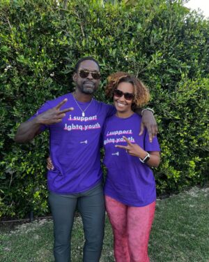 Sterling K. Brown Instagram - @ryanmichelleb and I are here to tell you we love you and appreciate you just as you are. There’s only one of you and that you is amazing!! 💜💜💜 #SpiritDay