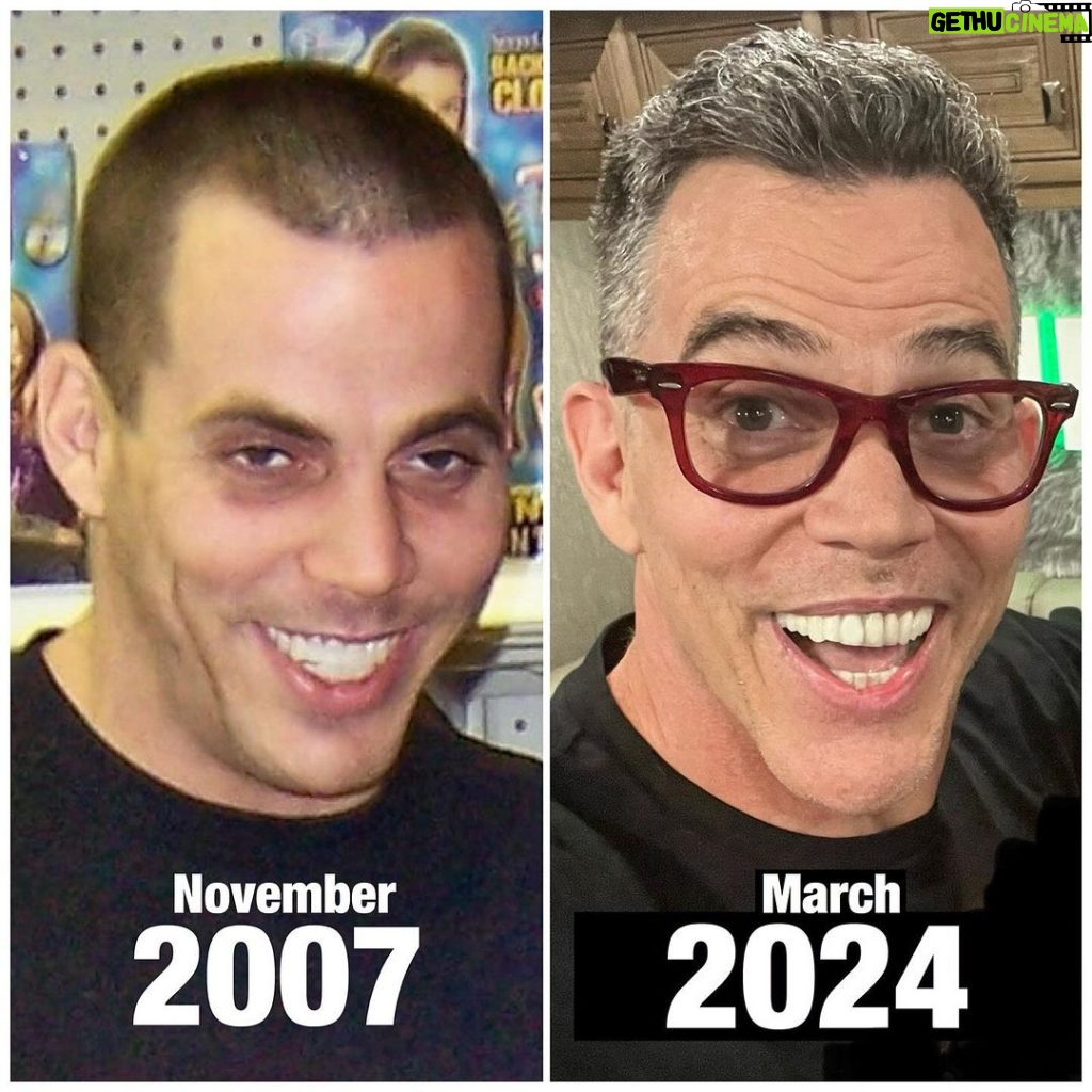 Steve-O Instagram - It’s truly nuts that I’m celebrating a full sixteen years of sobriety today. It all began when @johnnyknoxville organized an intervention which saved my life on March 9, 2008. I cannot even put into words how grateful I am for my recovery… Thank you, Captain!!!