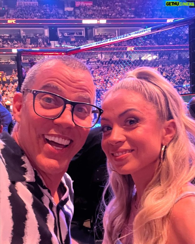 Steve-O Instagram - At the @ufc fights in Nashville with @luxalot last night. We came out here to look at properties for our animal sanctuary and we REALLY like it here! Thanks, as always, for everything, @danawhite and everyone at @ufc! Nashville, Tennessee