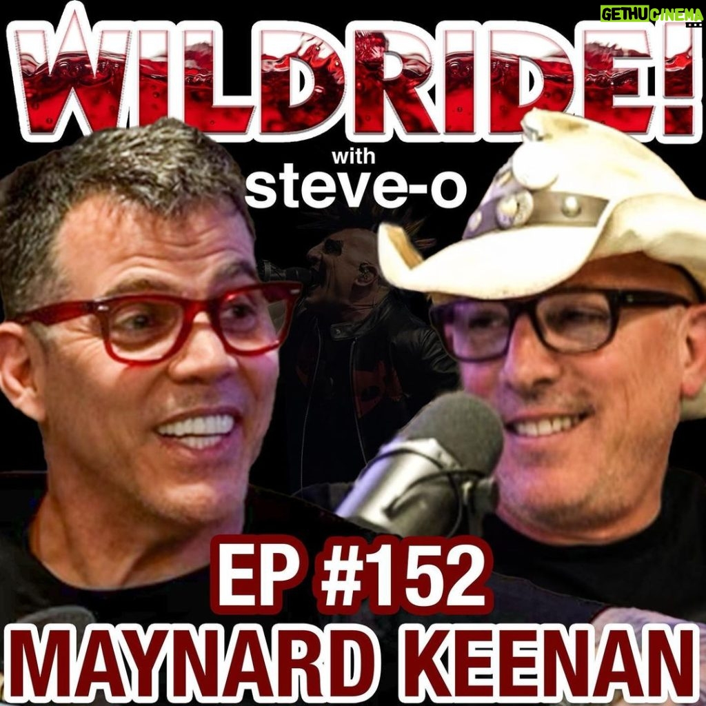 Steve-O Instagram - Maynard James Keenan! ( @iamthebriefcase ) I haven’t been so excited to record an episode of my @wildride podcast in quite some time… (Link In Bio)