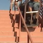 Steve-O Instagram – I still think @50cent shoving me down
these stairs THREE TIMES in a row is one of the greatest things that I ever filmed….